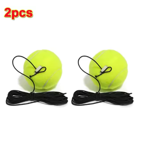 Lanzador de Pelotas de Plástico Azul con Mini Pelota de Tenis Amarilla y Cuerda para Jugar con Mascotas, Juguete Portátil - Product Image 4