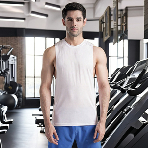 เสื้อกล้ามถักนิตติ้งลำลองสำหรับผู้ชายไซส์ใหญ่ ขายส่ง ระบายอากาศได้ดี เหมาะสำหรับออกกำลังกาย ฝึกซ้อม สามารถปรับแต่งสีได้ คุณภาพสูง - Product Image 2