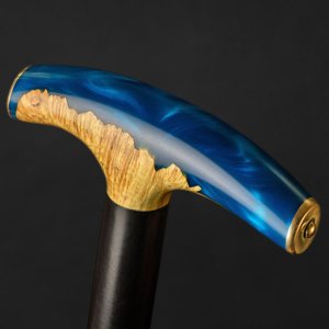 Canne de marche écologique Orion Handicraft Premium Horn avec manche durable et design moderne pour une utilisation en extérieur et la marche quotidienne - Product Image 3