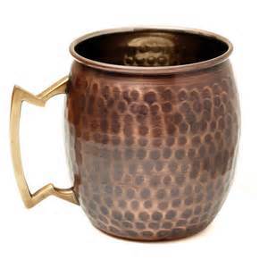 Classic BPA-Free Kamran Model 4775 Moscow Mule Copper Metal Barrel Mug Eco-Friendly 450ml American Style Brass Rope Drinkware - Product Image 6
