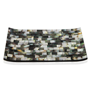 Bandeja de nácar creativa rectangular, bandeja decorativa de nácar para servir a un precio asequible - Product Image 6