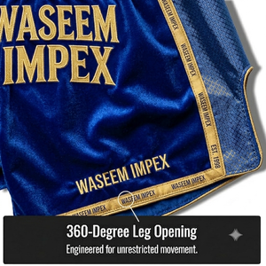 Muayhai Shorts by Waseem Impex Customize OEM Fight Wears Manufacturers Professional Muaythai Shorts for <b>Boxers</b> - Product Image 3