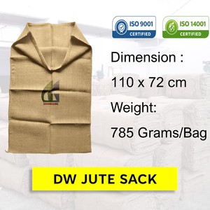 Sac en jute réutilisable 110x72cm 785g neuf pour 65kg de café, cacao, sacs en toile de jute de qualité alimentaire, vente en gros Goodman Global Bangladesh - Product Image 2