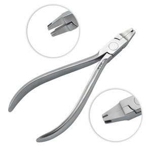 Pince à sertir pour crochets dentaires droits, crochets à sertir pour fils d'arc orthodontiques, certifiée CE Classe I, Modèle RAA-304, Garantie 3 ans - Product Image 1