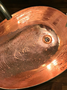 Handmade Copper Wash <b>Basin</b> Polished Metal Sink Modern Design for Bathroom Vanity Decor - Product Image 4