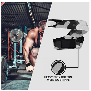 Sangles de musculation professionnelles avec support de poignet pour l'haltérophilie, l'entraînement, le soulevé de terre, les tractions et l'équipement de fitness - Product Image 5