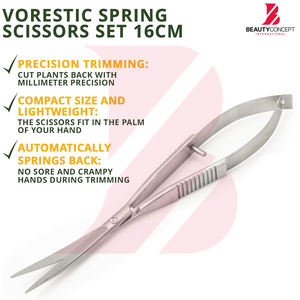 Tijeras de Belleza de Acero Inoxidable de 16 cm, Producto Nuevo y Moderno, Premium, Duraderas, Antideslizantes, Totalmente Personalizadas - Product Image 3