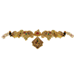 Lakshmi Ara Vanki Alloy Fashion Bracelet with Gold Plating Casual Style - Product Image 1
