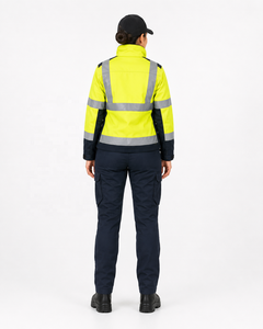 Uniformes d'aviation sur mesure à manches longues pour femmes - Modèle X Sports City XSC-W-RA-U-F1 |   Uniformes d'aviation OEM ODM |   Haute visibilité - Product Image 4