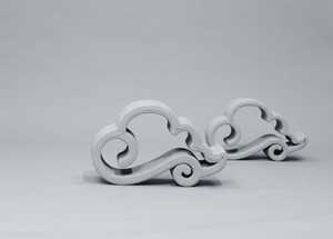 Durable Cloud Form 3D Printed <b>Display</b> Rack Multipurpose Multipurpose Exhibition Rack - Product Image 3