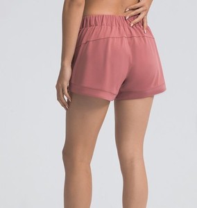 Shorts en toile 100 % coton respirants taille haute vintage pour femmes – Nouveauté en gros - Product Image 6