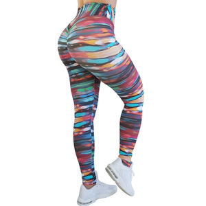 Leggings Deportivos de Alta Calidad para Mujer, Personalizados, Sin Costuras, Elásticos, Cómodos, Transpirables, de Cintura Alta, con Sujetador Deportivo - Product Image 2