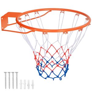 Canestro da Basket da 15 Pollici per Tutte le Condizioni Meteo con Kit di Montaggio Incluso, Attrezzatura da Campo - Product Image 3