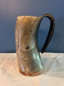 Mug en corne de bœuf massif de haute qualité, fabriqué à la main, sans BPA, écologique, passe au lave-vaisselle, pour les fans de Game of Thrones, Viking - Product Image 4
