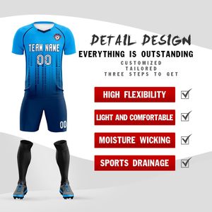 Soccer Team Uniform Soccer Jersey Shorts Factory Discounted Price Custom Team Logo Name Player Number Sponsor Logo 100%Polyester - Product Image 3