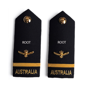High-quality Embroidered Shoulder Epaulettes <b>Pin</b> Badge Design for Uniforms Offering clear Rank Display Professional Finish - Product Image 3