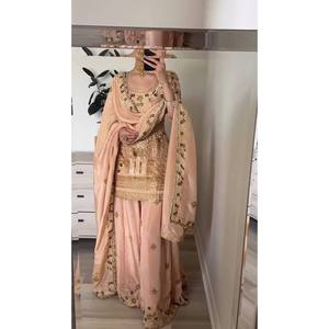 Designer Party Wear XL <b>Top</b>-Plazzo and Dupatta Elegant Look - Product Image 5