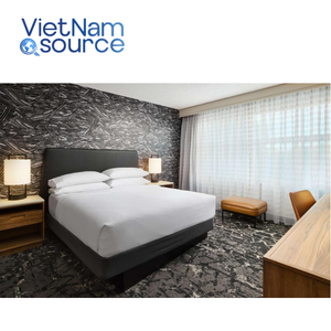 Mobilier OEM moderne de luxe pour chambre à coucher d'hôtel Matériau en bois durable personnalisable pour appartements Hampton Salon Salle de bain - Product Image 2