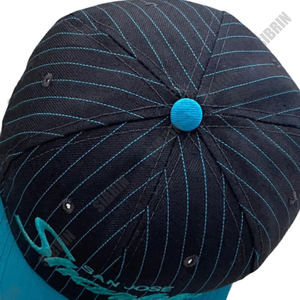 Gorra de Béisbol Ajustable con Bordado 3D de los San Jose Sharks de Sibrin, Personalizada, Premium, Transpirable, Unisex, para el Equipo de Hockey Profesional - Product Image 6