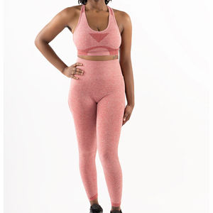 Conjunto de Yoga sin Costuras: Leggings Deportivos, Top de Fitness para Mujer, Sujetador Deportivo Push-Up, Traje de Chándal para Mujer, Kit de Gimnasio para Dama, Pantalones y Conjunto Deportivo - Product Image 6