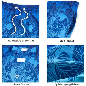 Shorts de sport pour homme en polyester durable, sublimés, avec logo personnalisé, respirants, séchage rapide, vêtements de sport pour la compétition - Product Image 4