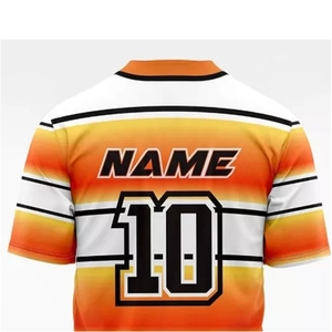 Wholesale Sublimated Baseball Jersey Full Button Custom Team Uniform High Quality Breathable Sports Apparel Europe - Product Image 6