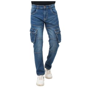 กางเกงขายาวคาร์โก้ผู้ชาย คุณภาพสูง ทรงสลิมฟิต/ทรงหลวม หลายกระเป๋า สวมใส่สบาย ระบายอากาศได้ดี - Product Image 6