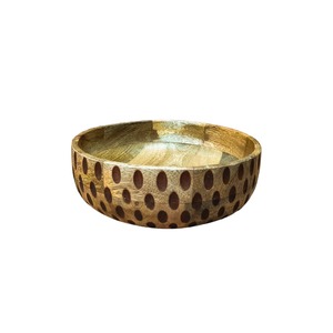 Nuevo Tazón de Madera de Acacia Pulida Personalizado para Ensaladas, Frutas y Verduras, Ecológico, Indio, Hecho a Mano, Apto para Lavavajillas - Product Image 5