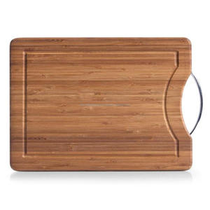 Planche à découper en bois épaisse de forme rectangulaire en bois massif personnalisée, passe au lave-vaisselle - Product Image 6