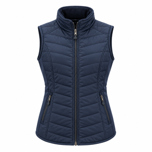 Gilet d'équitation OEM élégant pour femmes, veste d'équitation sans manches en polyester, élasthanne et nylon - Product Image 6