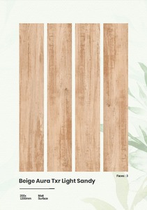 ดีไซน์ผนังสีเบจออราไลท์แซนดี้ ขนาด 200*1200 มม. – ลายไม้ธรรมชาติพร้อมผิวสัมผัสด้านที่หรูหราสำหรับการตกแต่งภายในที่ทันสมัย - Product Image 2