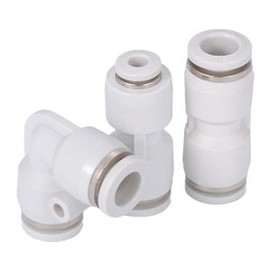 Conector Rápido Blanco J&Gong de 4/6/8/10 mm para Manguera Neumática, Tipo Recto y en Codo - Product Image 2