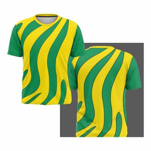 Camisetas Deportivas Personalizadas 100% Poliéster, Transpirables, de Secado Rápido, Ecológicas, para Hombre, Moda Fútbol, Fabricante OEM ODM - Product Image 1