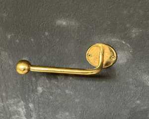 Porte-papier toilette en bois de style américain rustique avec base antidérapante, bronze antique, distributeur mural pour salle de bain - Product Image 5