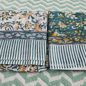 Pure Cotton Beach Sarong Indian Hand Block Print Beach Sarongs Soft Voile Fabric Summer Pareo Gift for Her Women's Clothing - Product Image 1