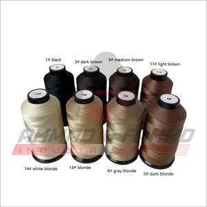 Hilos de Coser de Poliéster Teñido en Bobinas, Color Marrón Beige Negro, Duraderos para Uso Artesanal, Industria Ahmad & Fahad - Product Image 4