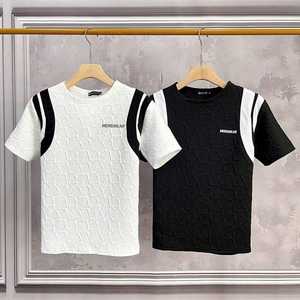 Youth Style Men's T Shirt <b>Foam</b> Fabric Round Neck Breathable Quick Dry 160gsm Yarn Dyed - Product Image 6
