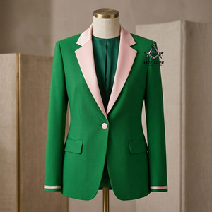 HMR Alpha Griego Personalizado al por Mayor |   Kapa |   Chaqueta Blazer Transpirable Bordada de la Hermandad Alpha Soror, Chaqueta de Negocios - Product Image 1