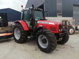 Tractor Massey Ferguson Modelo 6480 Usado en Buen Estado con Motor de 6 Cilindros y 157HP a Precio Económico - Product Image 6