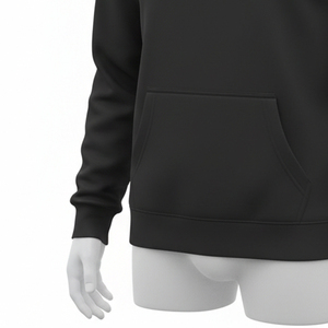 Sudadera con Capucha de Alta Calidad, Corte Casual, Felpa Antipilling de 350 Gsm, con Ojales Metálicos, Cordón Ajustable y Bolsillo Canguro - Product Image 5