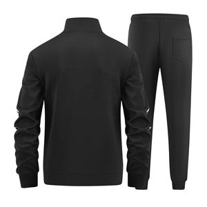 Ropa deportiva al aire libre para hombre, chándales, ropa deportiva, traje de entrenamiento para correr, conjunto de dos piezas con capucha y pantalones, chándal para hombre - Product Image 2