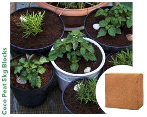 Turba de coco de grado superior o bloques de coco de 5kg para Floricultura - Product Image 6