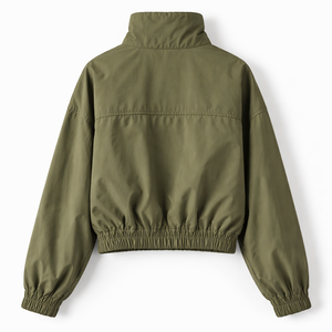 Chaqueta Cortavientos Vintage Personalizada al por Mayor para Mujer, Moda Minorista - Servicio de Diseño OEM de Proveedor Directo de Fábrica - Product Image 2