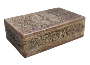 Elegante Caja de Madera de la Mejor Calidad para Decoración del Hogar y Vajilla, Caja de Joyería al por Mayor, Caja de Artesanía de Madera de Acacia Natural - Product Image 2