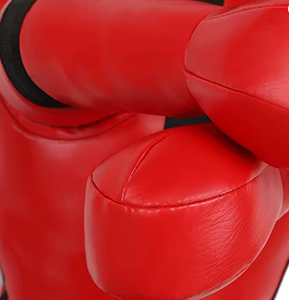 Saco de Boxeo de PU Negro y Rojo para Entrenamiento de Artes Marciales y Golpeo para Adultos - Product Image 4
