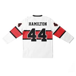 Maillot de hockey sur glace pour homme, sur mesure, de qualité supérieure, en polyester respirant, imprimé par sublimation, nom d'équipe personnalisé - Product Image 3