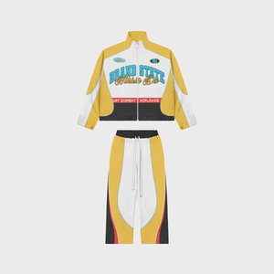 OEM ODM Men Polyester Tracksuit Set Custom Sportswear Activewear <b>Jogging</b> <b>Suit</b> Wholesale - Product Image 3