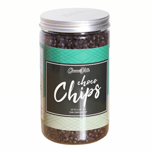 Produit phare : Composés de chocolat HALAL OEM/ODM, pépites de chocolat noir, cacao, 1KG, vente en gros, ingrédient de boulangerie pour biscuits et gâteaux - Product Image 1
