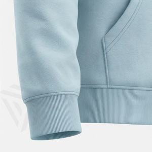 Sudadera con Capucha Bordada de Algodón Orgánico para Otoño, Sudadera de Forro Polar Cálida, Ecológica y Sostenible, Ropa Urbana, Color Personalizado - Product Image 6