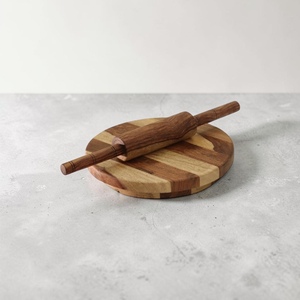 Rodillo de Madera con Diseño Floral Premium de Unicorn Handicrafts, Herramienta de Repostería Ecológica Hecha a Mano con Mango de Madera Natural - Product Image 3